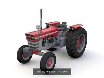 Massey Ferguson 1130 1968 3D Model Pack