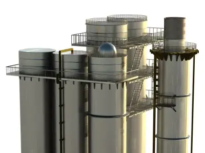 Industrial Models 3D model