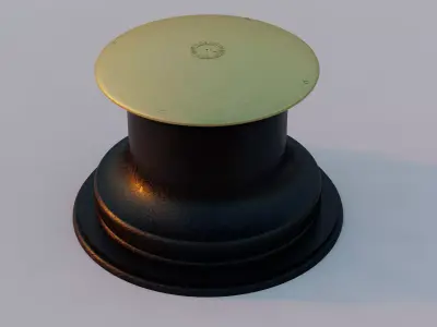 RMS Titanic Capstan 3D model