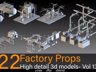 22- Factory props- Vol 13 3D model