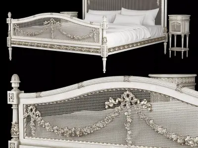 versailles bed 3D model
