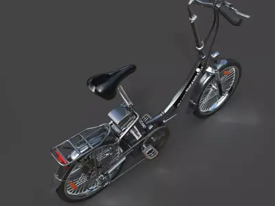 Bici Tucano E-Bike - High-Poly Urban Mobility Asset 3D model