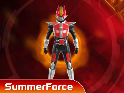 Kamen Rider Den-O - Kamen Rider 3D model