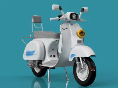 Vespa px  3D model