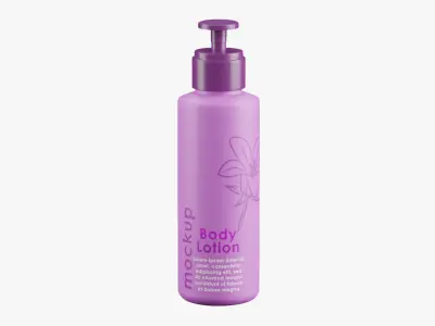 Body Lotion 4 3D model