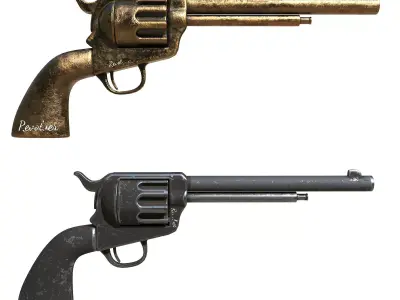 revolver v3 3D model
