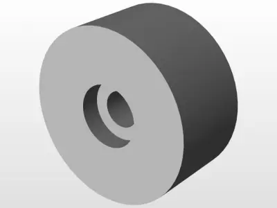 57 Screw Free 3D model