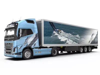 Volvo FH Ocean Race 3D model