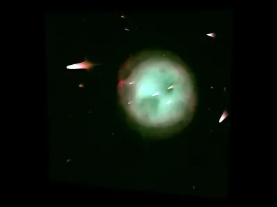 Owl Nebula 3D model