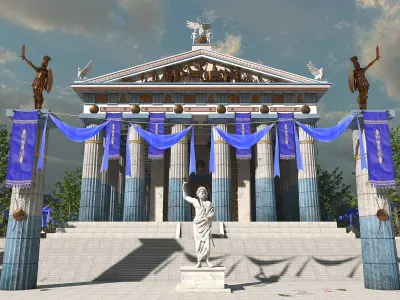  Temple of Zeus at Olympia 