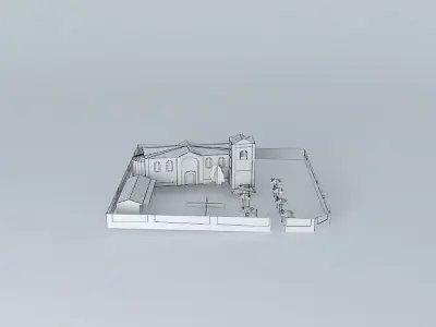 ANNUNCIATION OF VIRGIN MARY Free 3D model