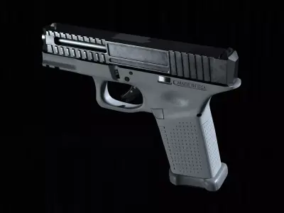 ltd19 lone wolf Low-poly 3D model