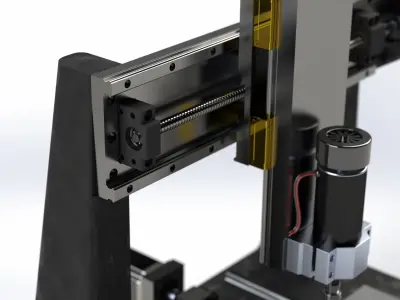 Talon 500W Desktop CNC Router 3D model