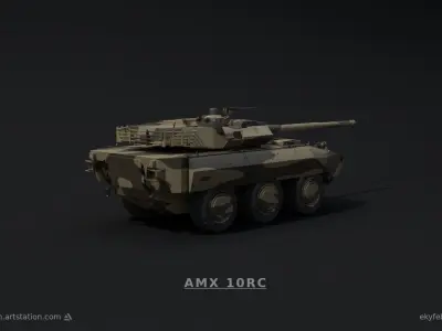 AMX-10 RC 3D model