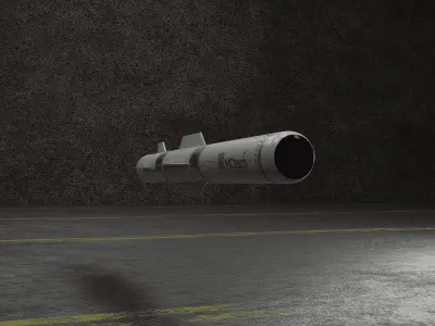 MCtech G001 Navy Antiship Missile 3D model