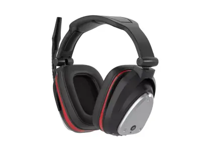 Wireless Gaming Headset 3D model
