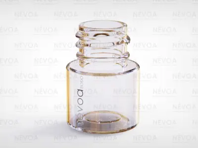 Cosmetic bottle-jar - Bodo series - SP 410-18 - SP 415-18 - 5 ml 3D Model Pack