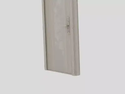 Industrial Factory Machine Service Door Panel for 3D print 3D model