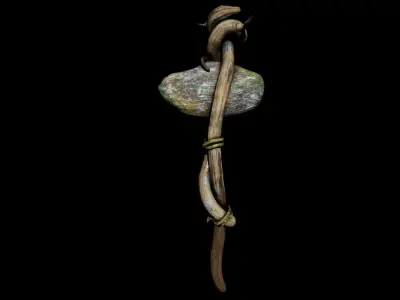 Primitive Weapons 3D model