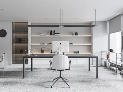 office interior 3D model 12