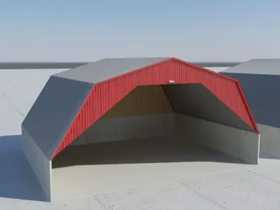 Transit Department Salt Barn 3D model