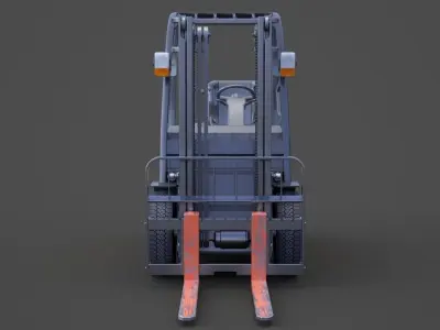 Toyota Geneo 25 Forklift 3D model