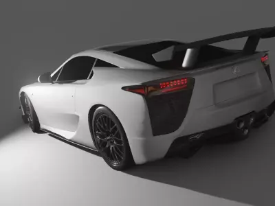Lexus LFA 2010 3D model