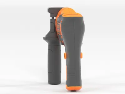 Black  Decker Hammer Drill 710W with Case BEH710K QS 3D model