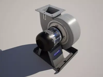 Centrifugal Fan 3D model purchase