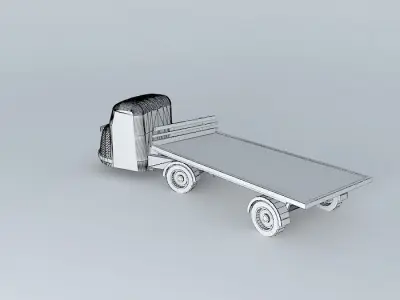 Eco BR Rail Scammell SCARAB No 1 Dummy! Old Steam Days Free 3D model