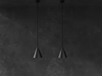 Hanging lights 3D model
