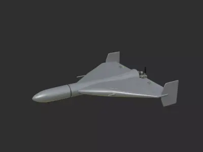 Shahed 136 drone 3D model