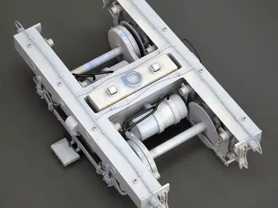 Train Chassis 3D model