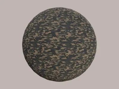 Standard Fabric UCP 4K Seamless Military PBR Texture Texture