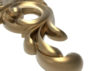  decorative pattern ready for 3D printing 3D model 492