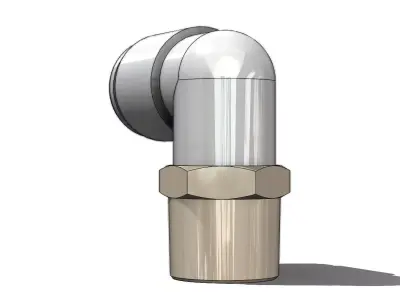 Conexao Rapida SMC KQ2L06 01AS Quick Connection 3D model