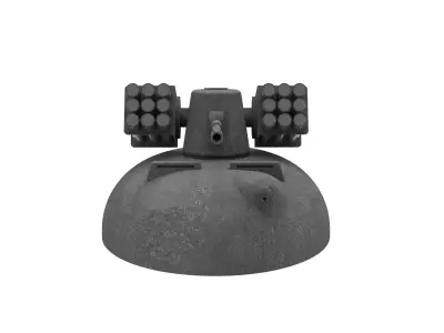 WWII German fictional hover tanks 3D print model