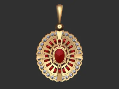  waterwave edge pendant Free 3D model