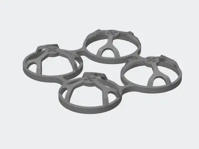 GEPRC Cinelog25 Protective ducts 3D print model