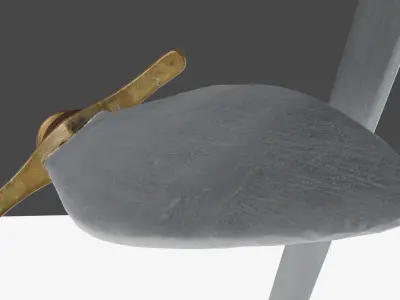 Daggers two swords Low-poly 3D model
