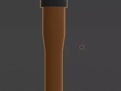 Low-poly Stielhandgranate Low-poly 3D model