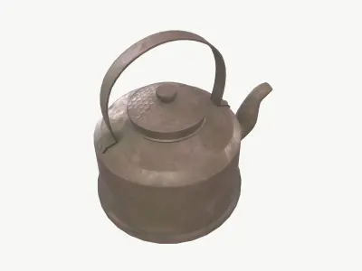 Teapot Kettle Low-poly 3D model