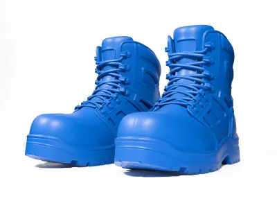 Work boots 3D print model