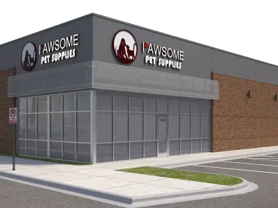 Retail-124 Retail Store A 3D model