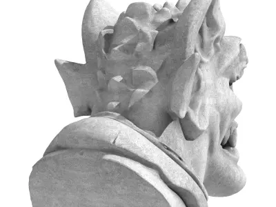Gargoyle Head 7 3D model