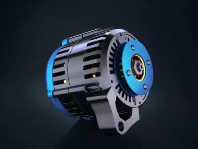 Vehicle Parts 3D Model Pack