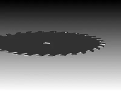 Cutter circular saw blade Free 3D model