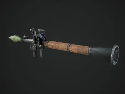 Rocket Launcher RPG-7 3D model