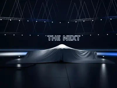 6th Generation Fighter Launch Conference 3D model