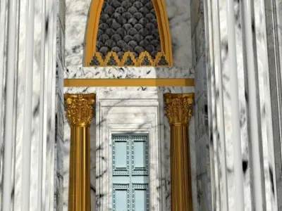Herods Temple - New Pristine Version  3D model